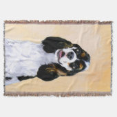 Cocker Spaniel (Parti) Schilderen - Oorspronkelijk Deken (Voorkant)
