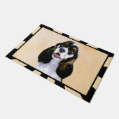 Cocker Spaniel (Parti) Schilderen - Oorspronkelijk Deurmat (Schuin)