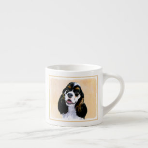 Cocker Spaniel (Parti) Schilderen - Oorspronkelijk Espresso Kop