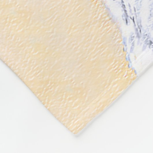 Cocker Spaniel (Parti) Schilderen - Oorspronkelijk Fleece Deken (Hoek)