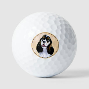 Cocker Spaniel (Parti) Schilderen - Oorspronkelijk Golfballen