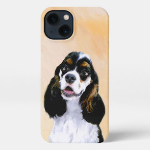 Cocker Spaniel (Parti) Schilderen - Oorspronkelijk iPhone 13 Hoesje