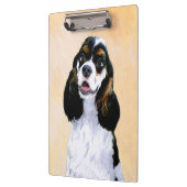 Cocker Spaniel (Parti) Schilderen - Oorspronkelijk Klembord (Links)