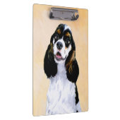 Cocker Spaniel (Parti) Schilderen - Oorspronkelijk Klembord (Rechts)