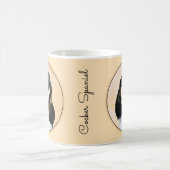 Cocker Spaniel (Parti) Schilderen - Oorspronkelijk Koffiemok (Center)