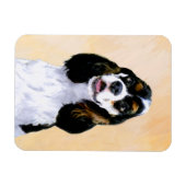Cocker Spaniel (Parti) Schilderen - Oorspronkelijk Magneet (Horizontaal)
