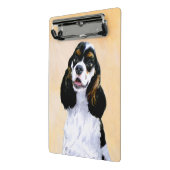 Cocker Spaniel (Parti) Schilderen - Oorspronkelijk Mini Klembord (Angled2)