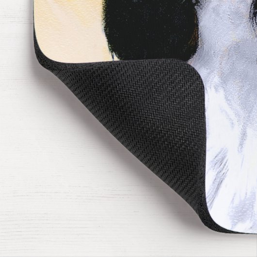 Cocker Spaniel (Parti) Schilderen - Oorspronkelijk Muismat (Hoek)