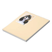 Cocker Spaniel (Parti) Schilderen - Oorspronkelijk Notitieblok (Linkerzijde)