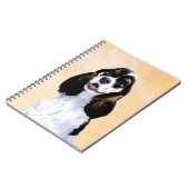 Cocker Spaniel (Parti) Schilderen - Oorspronkelijk Notitieboek (Linkerzijde)