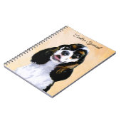 Cocker Spaniel (Parti) Schilderen - Oorspronkelijk Notitieboek (Linkerzijde)