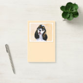 Cocker Spaniel (Parti) Schilderen - Oorspronkelijk Post-it® Notes (Kantoor)