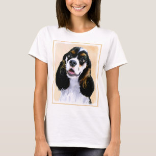 Cocker Spaniel (Parti) Schilderen - Oorspronkelijk T-shirt