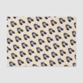 Cocker Spaniel (Parti) Schilderen - Oorspronkelijk Tissuepapier (Voorkant)