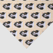 Cocker Spaniel (Parti) Schilderen - Oorspronkelijk Tissuepapier (Detail)