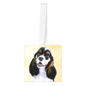Cocker Spaniel (Parti) Schilderen - Originele Dog Decoratie (Voorkant)