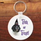 Cocker Spaniel (parti) Trick Sleutelhanger (Voorkant)