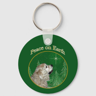 Cocker Spaniel Peace Sleutelhanger