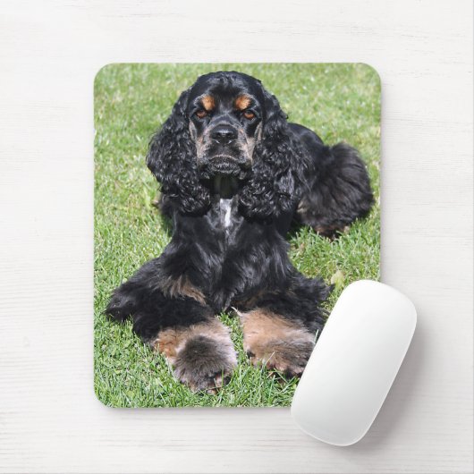 Cocker Spaniel Photo Mousepad Muismat (Met muis)