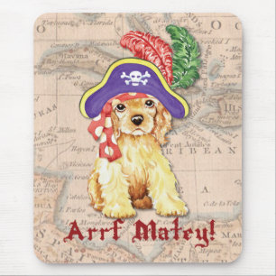 Cocker Spaniel Pirate Muismat