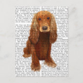 Cocker Spaniel Plain Briefkaart (Voorkant)