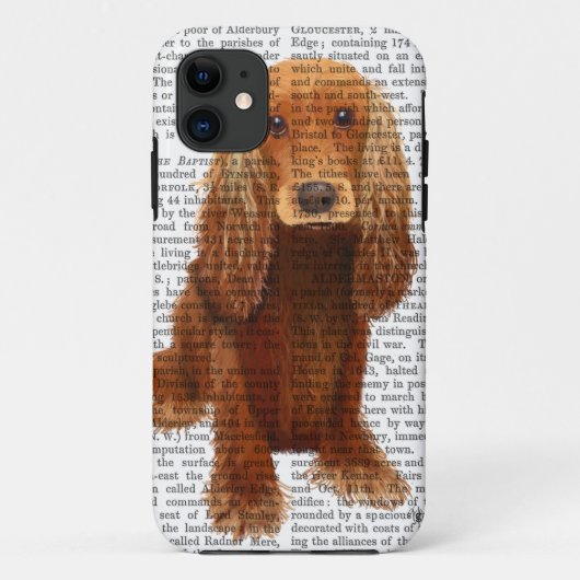 Cocker Spaniel Plain Case-Mate iPhone Case (Achterkant)