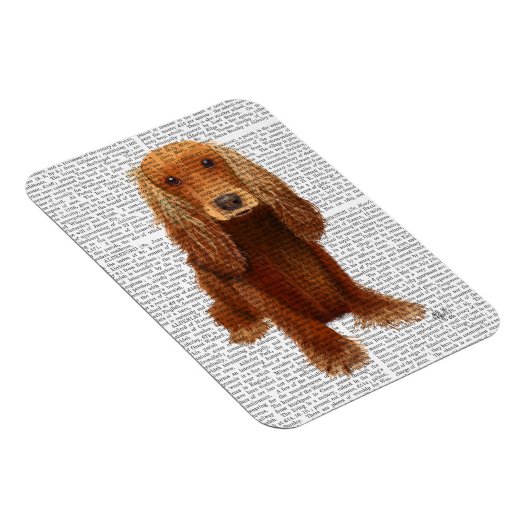 Cocker Spaniel Plain Magneet (Rechterzijde)