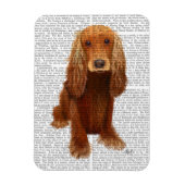 Cocker Spaniel Plain Magneet (Verticaal)