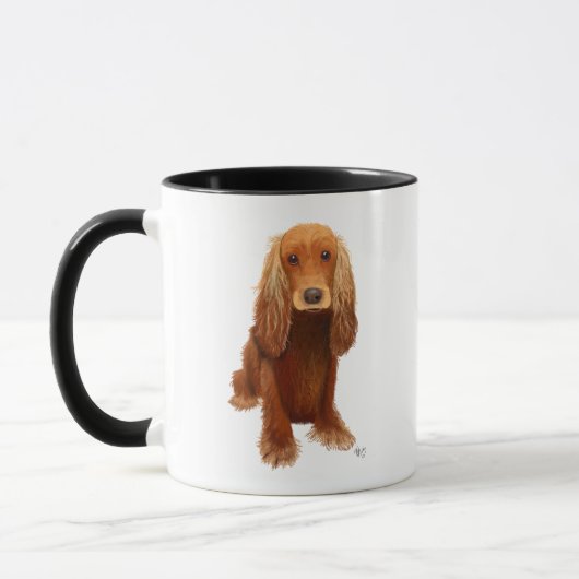 Cocker Spaniel Plain Mok (Links)