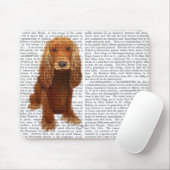 Cocker Spaniel Plain Muismat (Met muis)