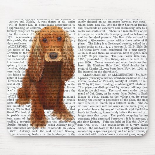 Cocker Spaniel Plain Muismat (Voorkant)