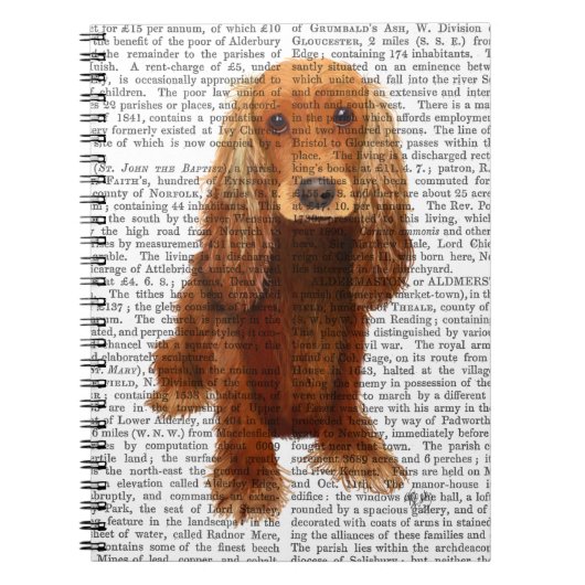 Cocker Spaniel Plain Notitieboek (Voorkant)