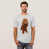 Cocker Spaniel Plain T-shirt (Voorkant volledig)