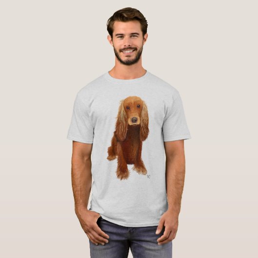 Cocker Spaniel Plain T-shirt (Voorkant volledig)