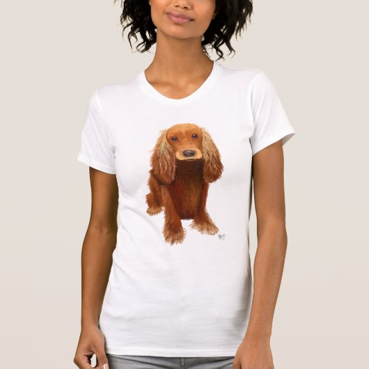 Cocker Spaniel Plain T-shirt (Voorkant)