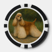 Cocker Spaniel Poker Chips (Voorkant)