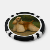 Cocker Spaniel Poker Chips (Enkel)