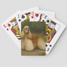 Cocker Spaniel Pokerkaarten