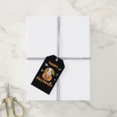 Cocker Spaniel Pompoen Schattigee Honden Happy Hal Cadeaulabel (Met Touw)
