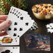 Cocker Spaniel Pompoenen Halloween Griezelen Pokerkaarten (Insitu)