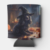 Cocker Spaniel Pompoenen Halloween Scary Blikjeskoeler (Achterkant)