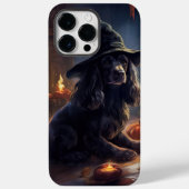 Cocker Spaniel Pompoenen Halloween Scary Case-Mate iPhone Case (Achterkant)