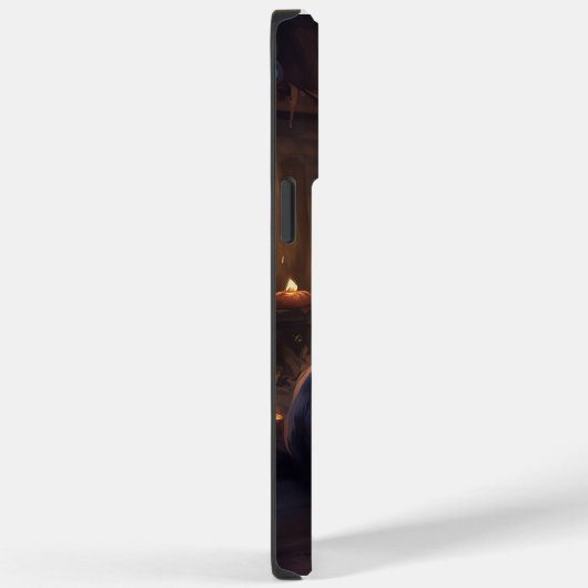 Cocker Spaniel Pompoenen Halloween Scary Case-Mate iPhone Case (Achterkant / Rechts)