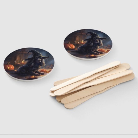 Cocker Spaniel Pompoenen Halloween Scary Handwaaier (Niet-gemonteerd)