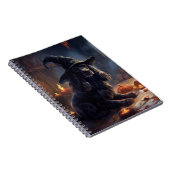 Cocker Spaniel Pompoenen Halloween Scary Notitieboek (Rechterzijde)