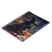 Cocker Spaniel Pompoenen Halloween Scary Notitieboek (Linkerzijde)