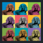 Cocker Spaniel Pop-Art Poster<br><div class="desc">Cocker Spaniel Pop-Art Poster</div>
