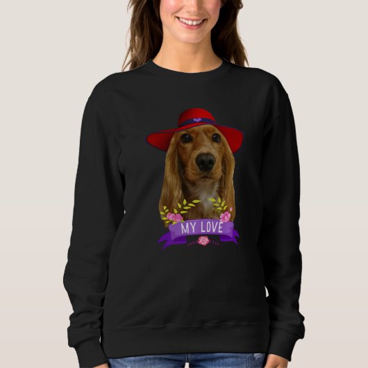 Cocker Spaniel Pop Love Cocker Spaniels Pap Mam Trui (Voorkant)