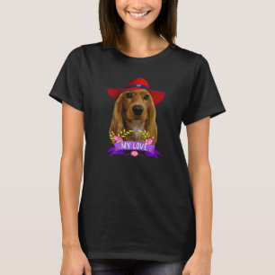 Cocker Spaniel Poplove Cocker Spaniels Dad Mom T-shirt