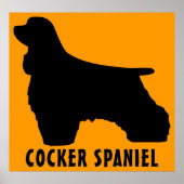 Cocker Spaniel Poster (Voorkant)
